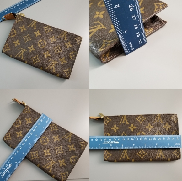 LOUIS VUITTON Classic Pouchette Monogram print - Picture 6 of 16